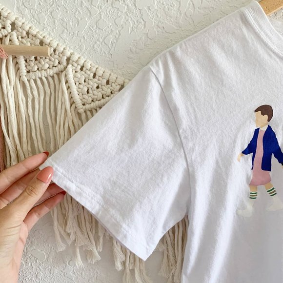 Stranger Things Graphic Cotton Crop Tee - Picture 4 of 9